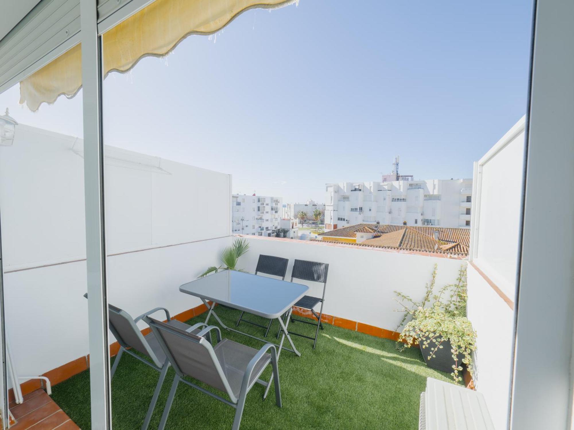 Apartamento Terraza A La Almadraba Barbate Kültér fotó